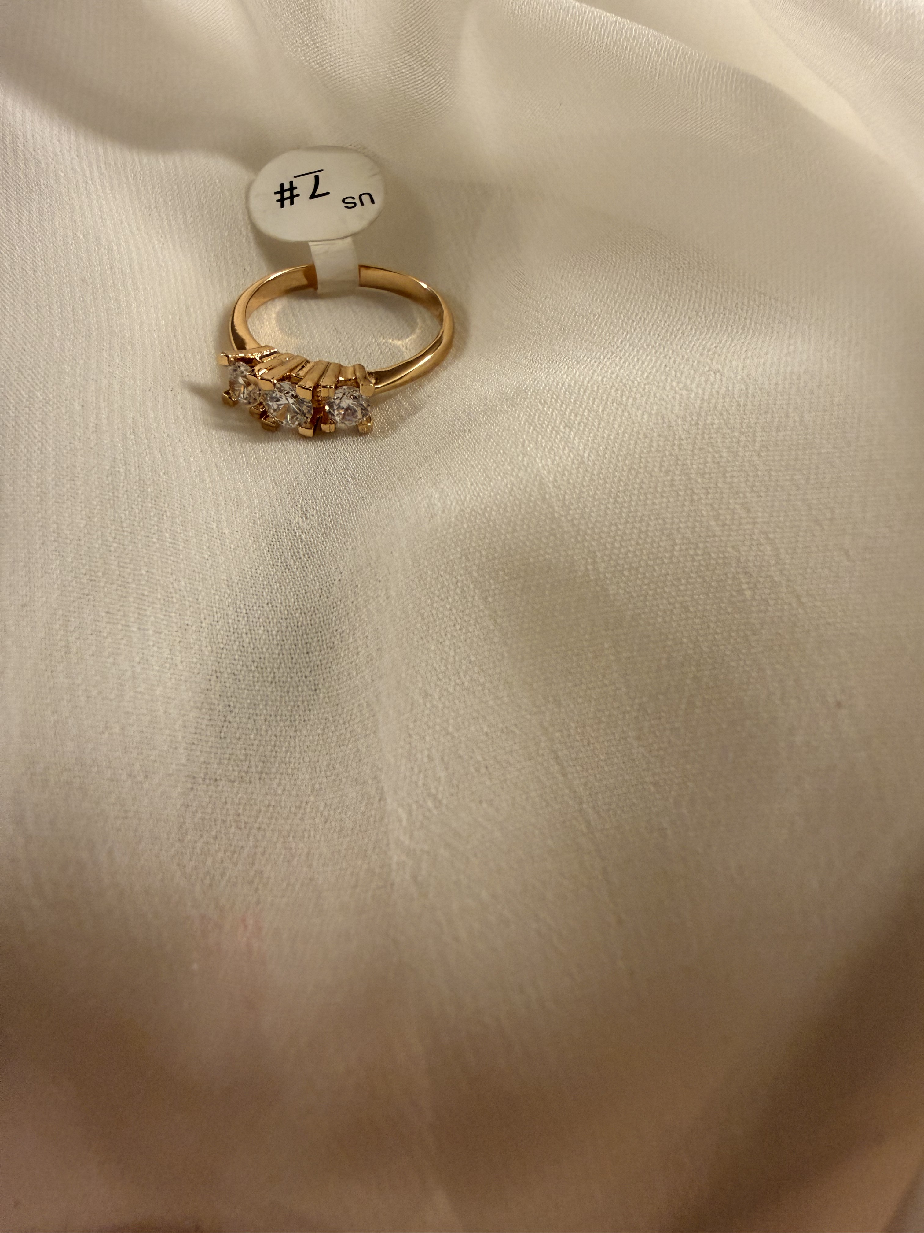 Graduated Three-Stone Ring product view 3